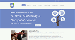 Desktop Screenshot of akservices.in